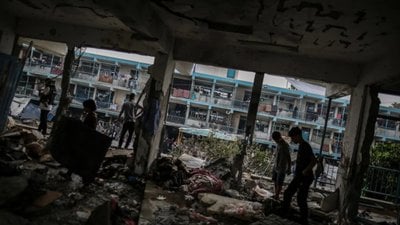 BM: İsrail’in saldırdığı okulda yerinden edilmiş 6 bin kişi vardı