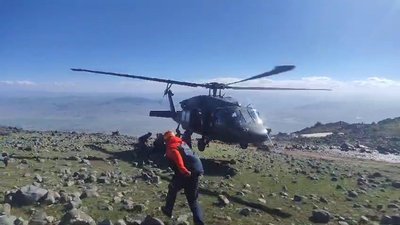 Ağrı Dağı'na zirve tırmanışında İranlı dağcı düşerek can verdi