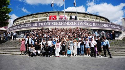 Beşiktaş'ta bayramlaşma töreni gerçekleşti