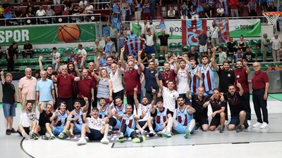 Trabzonspor Basketbol A Takımı, bölgesel ligde şampiyonluğa ulaştı