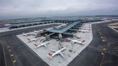 İstanbul Havalimanı'nda en yüksek ikinci uçuş sayısı yakalandı