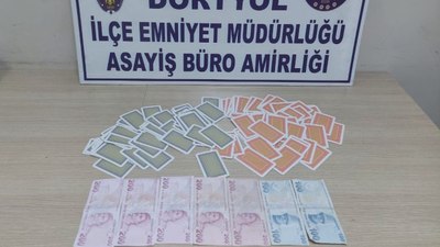 Hatay'da kumar oynayan 4 şahsa para cezası uygulandı