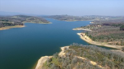 İstanbul'un barajlarında su seviyesi gerilemeye başladı