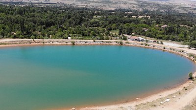 Kütahya Demirciören Göleti'nde su seviyesi yüzde 70'e düştü