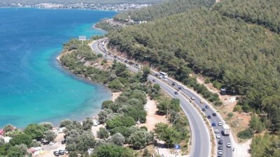 Bodrum'da tatilcilerin dönüş çilesi