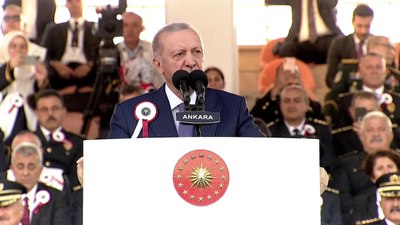 Cumhurbaşkanı Erdoğan Polis Akademisi Mezuniyet Töreni'nde konuştu