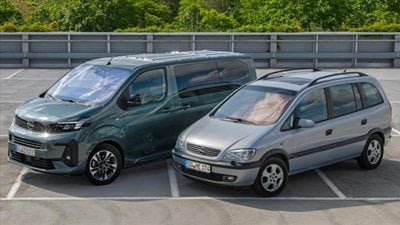 Opel'in kompakt van sınıfındaki modeli Zafira 25. yaşını kutluyor