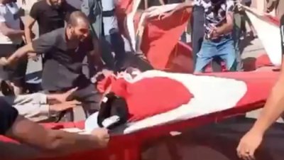 Türk bayrağına saldırıya resen soruşturma başlatıldı