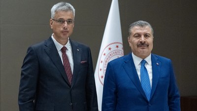 Sağlık Bakanlığı'nda devir teslim töreni