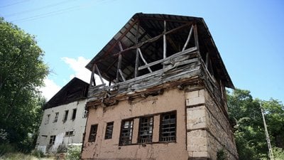 Giresun'da Tamzara Mahallesi'nin yöresel evleri 200 yıldır ayakta