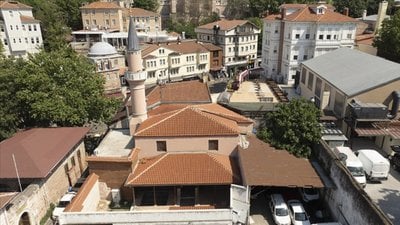 Bizans ve Osmanlı izleri taşıyan Lala Hayrettin Camisi restore edildi