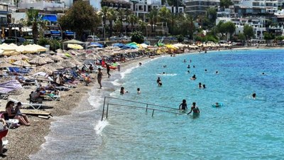 Bodrum'da yerli turistte düşüş, yabancı turistte artış var