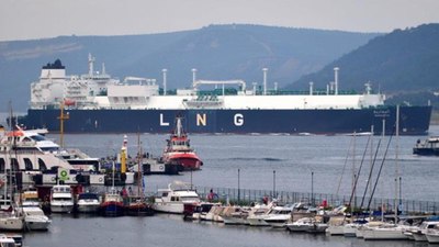 LNG gemisi, Cezayir'den Türkiye'ye doğru yola çıktı