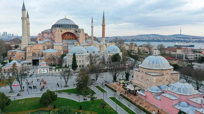 Ayasofya'nın ibadete açılmasının yıl dönümü