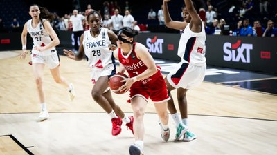 20 Yaş Altı Kadın Milli Basketbol Takımı, Fransa'ya yenildi