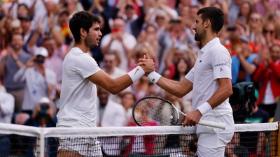 Wimbledon finalinde Novak Djokovic ile Carlos Alcaraz karşılaşacak