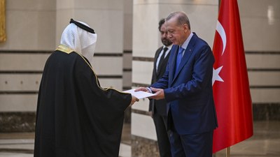 Büyükelçilerden Cumhurbaşkanı Erdoğan'a güven mektubu