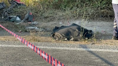 Zonguldak'ta motosiklet sürücüsü kamyonun altında kaldı: 1 ölü
