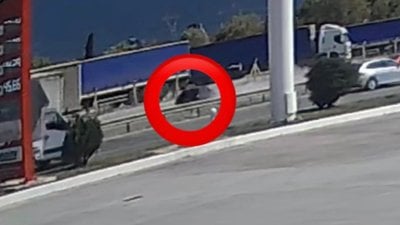 Bursa'da 2 kişinin öldüğü feci kaza kamerada