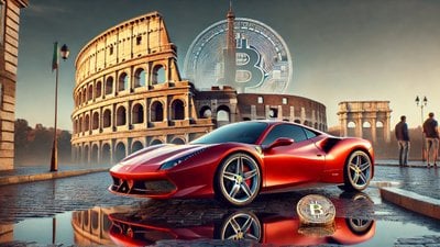 Ferrari, Avrupa'da  kripto para ile ödeme almaya başlayacak