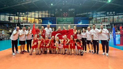 16 Yaş Altı Milli Kadın Voleybol Takımı, Balkan şampiyonluğuna ulaştı