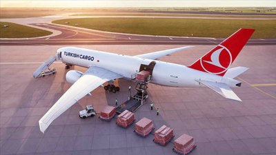 Dünyadaki her 20 hava kargodan biri Turkish Cargo'nun