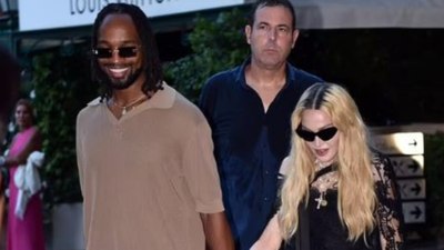 Yeni sevgilisi 37 yaş küçük! Madonna sevgilisi Akeem Morris ile görüntülendi