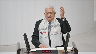 Filistin Devlet Başkanı Abbas'ın TBMM konuşması, Arap basınında yankı buldu