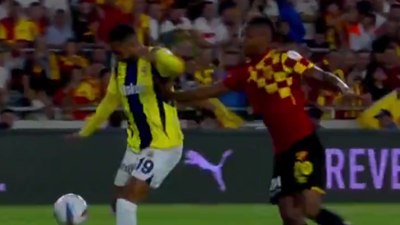 Göztepe - Fenerbahçe maçında konuşulan penaltı pozisyonları