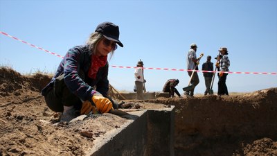 Bitlis'teki 2 bin 700 yıllık Urartu kalesinde yeni buluntular ortaya çıkarıldı