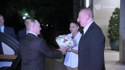 Vladimir Putin, Azerbaycan ziyaretinde