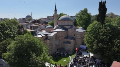 Kariye Camii'nde ücretli ziyaret dönemi başladı