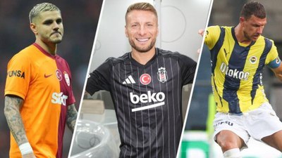 Süper Lig'de gol kralı kim? Süper Lig gol krallığı sıralaması! Immobile Icardi, Dzeko...