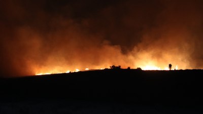 Yozgat’ta çıkan anız yangını söndürüldü