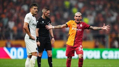 Galatasaray - Young Boys maçının ikinci yarısında tansiyon yükseldi