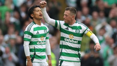 Old Firm derbisinde Celtic, Rangers'ı üç golle yıktı