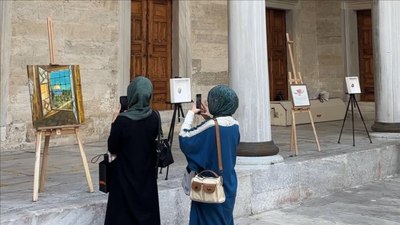 Filistin'e Boyanmak sergisi Üsküdar'da ziyarete açıldı