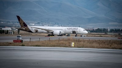 Erzurum'a zorunlu iniş yapan uçaktaki bomba ihbarı asılsız çıktı