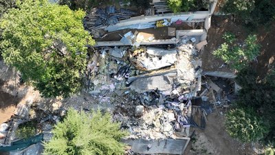 Vaniköy'de yıkım tamamlanan bölgede ağaçlandırma çalışması yapılacak