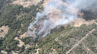 Antalya'da orman yangını