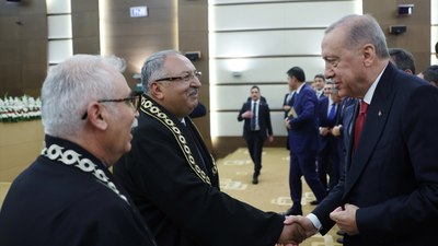 Cumhurbaşkanı Erdoğan, Metin Kıratlı'nın yemin törenine katıldı