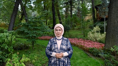 Emine Erdoğan, Lider Eşleri Zirvesi'ne video mesaj gönderdi