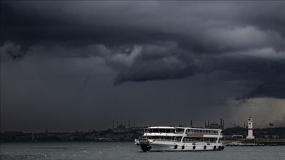 AKOM, İstanbul'a gök gürültülü sağanak uyarısı yaptı