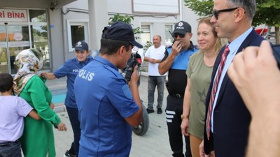 Afyonkarahisar'da özel çocukların polislik hayali gerçek oldu