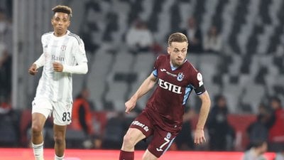 Trabzonspor - Beşiktaş maçının ilk 11'leri