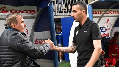 Mehmet Topal ile Gheorghe Hagi'nin karşılaşmasında kazanan çıkmadı