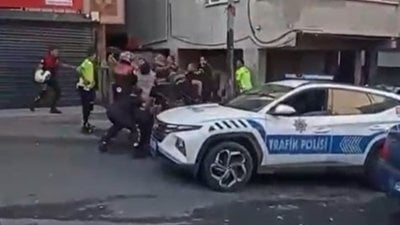 İstanbul'da polise saldıranlar yakalandı