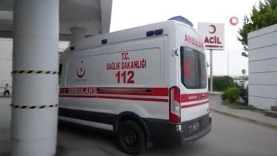 Kırıkkale'de oğlu tarafından bıçaklanan baba kalp krizi geçirdi