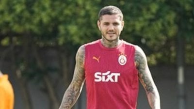 Galatasaray'da Mauro Icardi idmanlara başladı