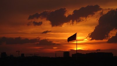 İstanbul’da gün batımı manzarası hayran bıraktı